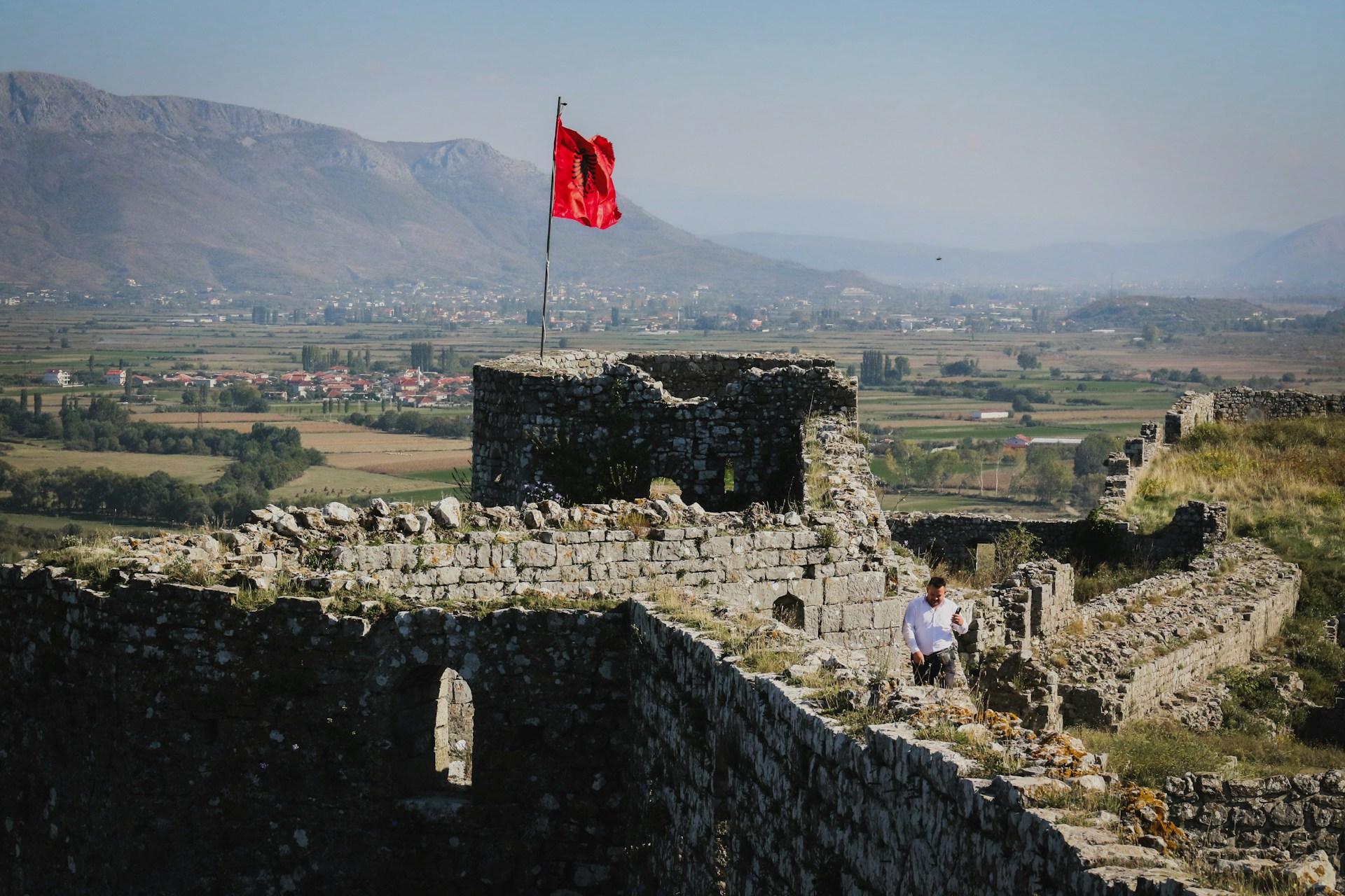 Driving in Albania